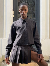 EMBELLISHED OVERSHIRT