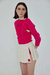 EASY ACCESS PLEATED SKIRT