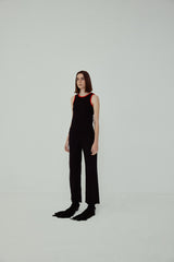 HEART TANK TOP - Black & Red