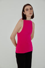 DAY & NIGHT TANK TOP - FUCHSIA
