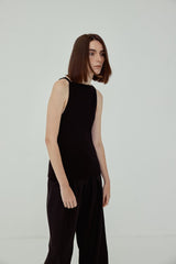 DAY & NIGHT TANK TOP - BLACK
