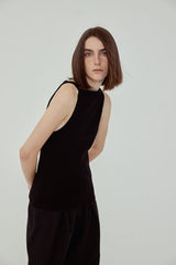 DAY & NIGHT TANK TOP - BLACK