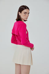 EASY ACCESS PLEATED SKIRT