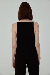 DAY & NIGHT TANK TOP - BLACK
